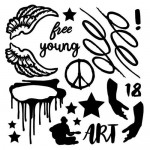 Chipboard Young and Free, 6