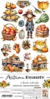 Extras to Cut Set – Autumn – Autumn Beauty,15,75x30,5cm, mirror print, 250 gsm (12 sheets, 6 designs, 2x6 double-sided sheets + 2x bonus on the cove)