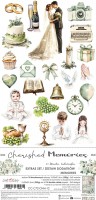 Extras to Cut Set – Memories – Cherished Memories,15,75x30,5cm, mirror print, 250 gsm (18 sheets, 9 designs, 2x9 double-sided sheets + 2x bonus on the cover)