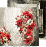 Double-sided papers 30,5x30,5cm Heart of the Sun – sheets 01-06, 250 gsm (60 sheets, 10pcs of each design)