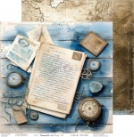 Double-sided papers 30,5x30,5cm Summer Adventures – sheets 01-06, 250 gsm (60 sheets, 10pcs of each design)