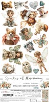 Extras to Cut Set – Sprites – Sprites Of Harmony,15,75x30,5cm, 250 gsm (18 sheets, 18 designs, 2x9 double-sided sheets + 2xbonus on th