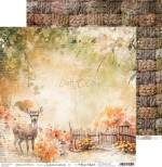 Double-sided papers 30,5x30,5cm Autumnaria – sheets 01-06, 250 gsm (60 sheets, 10pcs of each design)
