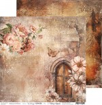 Double-sided papers 30,5x30,5cm Vintage Sonata – sheets 01-06, 250 gsm (60 sheets, 10pcs of each design)