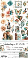 Extras to Cut Set – Mix – Vintage Heaven,15,75x30,5cm, mirror print, 250 gsm (18 sheets, 18 designs – all Flowers and Vintage sheets x1 + 3x bonus