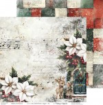 Double-sided papers 30,5x30,5cm Oh, Christmas Night – sheets 01-06, 250 gsm (60 sheets, 10pcs of each design)