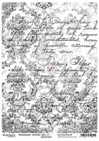 Transparent black printed foil 07 (21,0x29,7cm, 100 microns)