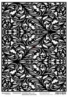 Transparent black printed foil 27 (21,0x29,7cm, 100 microns)