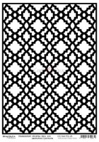 Transparent black printed foil 28 (21,0x29,7cm, 100 microns)