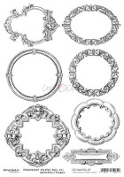 Transparent black printed foil 29 (21,0x29,7cm, 100 microns)