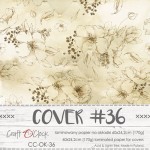 Cover 36, Lovely When You Smile, 60x24,2cm, laminated paper 170 gsm, matte finish (for albums max 20x20cm)