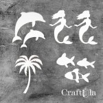 Set of Chipboard Meramid 1 small (from 9x6 to 6x4x0,15cm)