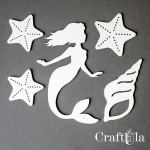 Set of Chipboard Meramid 3 mini (largest 8x10x0,15cm, 2 of each)