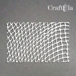 Chipboard Fishing Net – background 641 (approx.15x15x0,15cm)
