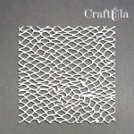 Chipboard Fishing Net – background 642 (approx.15x15x0,15cm)
