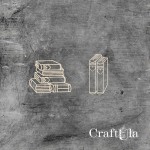 Set of Chipboard Books 1 (largest 7x4x0,15cm)