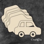 Chipboard album base Car Medium (cover + 5 pages 20x20x0,15cm)