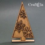 HDF Christmas Tree 1M (20x11x0,3 cm +stand)