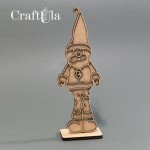 HDF Gnom (25,5x8,5x0,3 cm +stand)