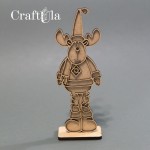 HDF Reindeer 6 (24x8,5x0,3 cm +stand)