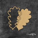 HDF Oak leaf, 2 layers (30x0,3 cm)