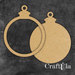 HDF Christmas bauble 246 (30x0,3 cm)