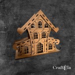 HDF House 490 (height around 25 cm)