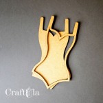HDF swimsuit, 2 layers (30x0,3cm)