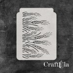 Stencil 0249, 15x20 cm x 0,35 mm, semi-translucent