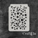 Stencil 0251, 15x20 cm x 0,35 mm, semi-translucent