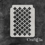 Stencil 0253, 15x20 cm x 0,35 mm, semi-translucent