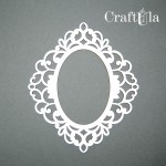 Set of Chipboard Frames 0003S (2 pcs, approx. 9x7x0,15cm)