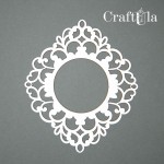 Set of Chipboard Frames 0004M (2 pcs, approx. 12.5x10,5x0,15cm)