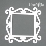 Chipboard Frame 0012L (approx. 14x14x0,15cm)