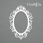 Chipboard Frame 0024L (approx. 14x9,5x0,15cm)