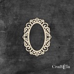 Set of Chipboard Frames 0039M (2 pcs, approx. 12x9x0,15cm)