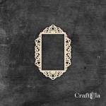 Set of Chipboard Frames 0041M (2 pcs, approx. 12x9x0,15cm)