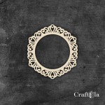 Set of Chipboard Frames 0044M (2 pcs, dia approx. 12x0,15cm)