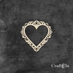 Set of Chipboard Frames 0048S (2 pcs, approx. 9x9x0,15cm)