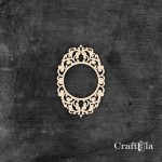 Set of Chipboard Frames 0051M (2 pcs, approx. 12x9x0,15cm)