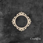 Set of Chipboard Frames 0052M (2 pcs, dia approx. 12x0,15cm)