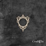 Set of Chipboard Frames 0053S (3 pcs, approx. 9x6x0,15cm)