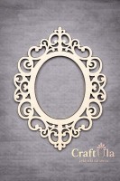 Set of Chipboard Frames 0060M (2 pcs, approx. 12x9x0,15cm)
