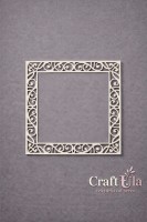 Set of Chipboard Frames 0070M (2 pcs, approx. 12x12x0,15cm)