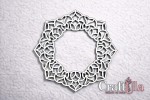 Set of Chipboard Frames 0081S (2 pcs, dia approx. 9x0,15cm)