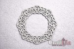 Set of Chipboard Frames 0082M (2 pcs, dia approx. 12x0,15cm)