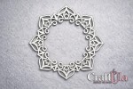 Set of Chipboard Frames 0083S (2 pcs, dia approx. 9x0,15cm)