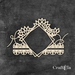 Chipboard Frame 1468 (approx. 9x6x0,15cm)