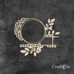 Chipboard Frame 1477 (approx. 15x12x0,15cm)