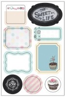 the Sweet Life, Washi Labels, Stickers